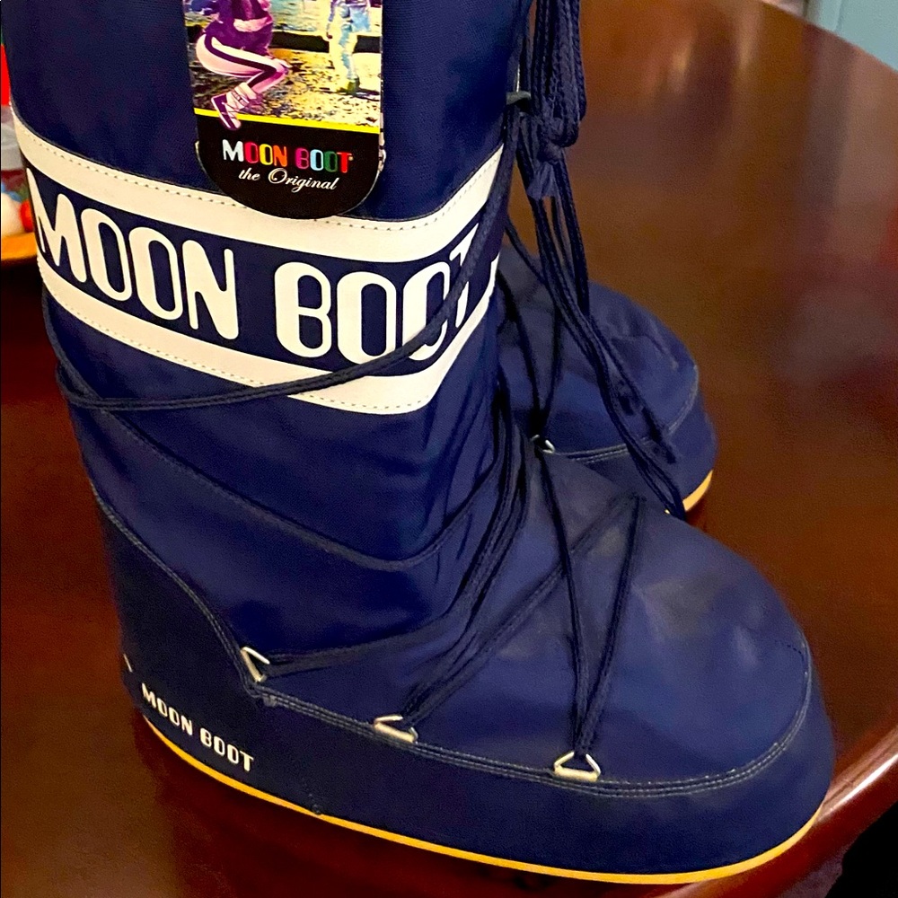 Moon Boot Nylon Blue 45-47 (US Men's 11-12.5) Medium